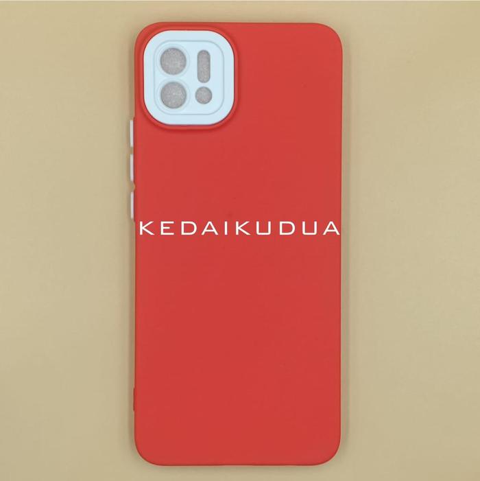 Gambar OPPO A16K Case Silikon Ring Candy Macaron - Merah+Putih dari Kedaikudua Kota Administrasi Jakarta Barat Tokopedia