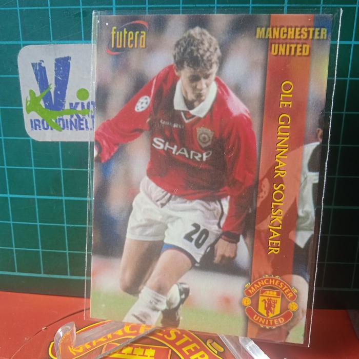 Jual Kartu Bola Futera Manchester United 1998 Ole Gunnar Solskjaer 