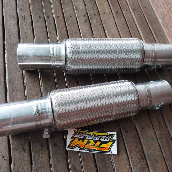 Gambar KENALPOT FLEKSIBEL ngir canter l300 ragasa traga granmax hino dyna - RAGASA dari DPL RACING MUFFLER undefined Tokopedia