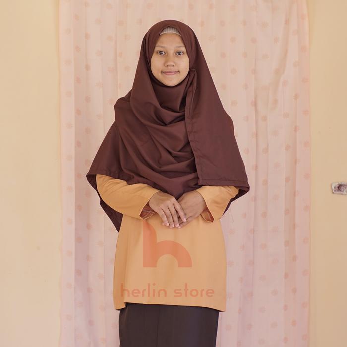 Gambar Seragam Sekolah Baju Kurung Sekolah dan Madrasah SD/MI, SMP/MTs,SMA/MA - Pramuka, XL dari Herlin Store Official undefined Tokopedia