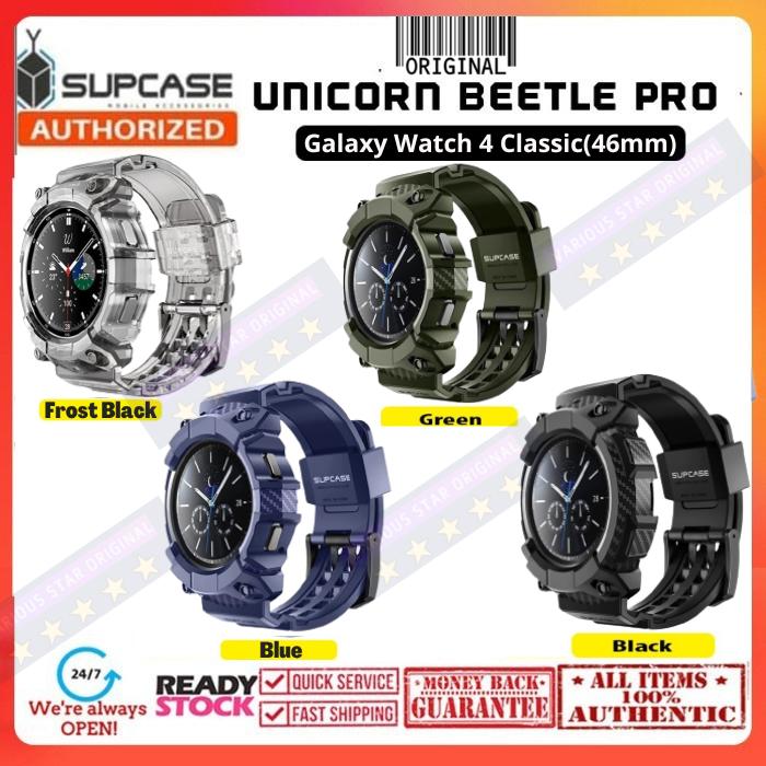 Strap Case Samsung Galaxy Watch Classic 46mm SUPCASE Unicorn Beetle  46mm, Black
