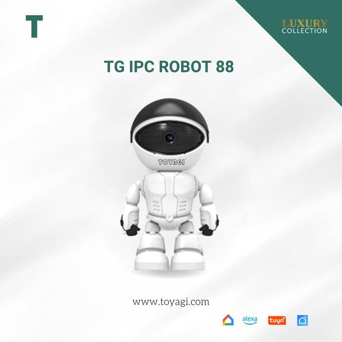 Gambar TOYAGI Smart IP ROBOT Camera CCTV Wifi IoT IPC Robot 88 - IPC ROBOT dari TOYAGI undefined Tokopedia