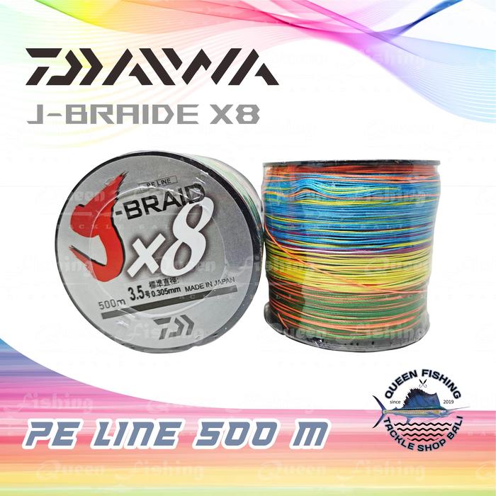 Gambar DAIWA J-BRAID X8 FISHING LINE PE dari Queen fishing tackle bali undefined Tokopedia
