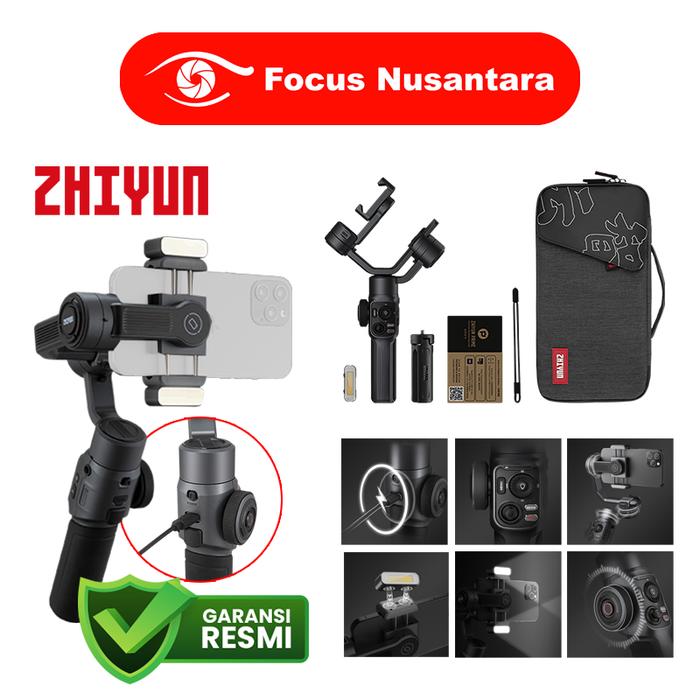 Gambar ZHIYUN Smooth-5 Smartphone Gimbal Combo dari Focus Nusantara undefined Tokopedia