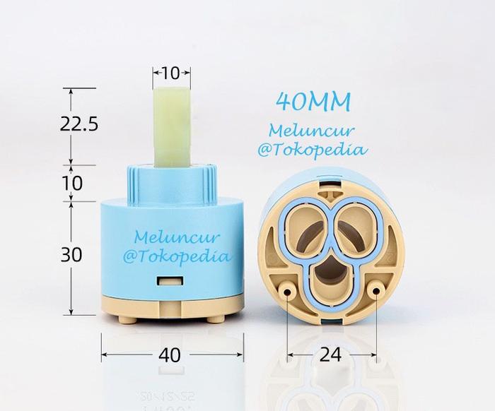 Gambar Servis Cartridge Kran Keran Shower Wastafel panas dingin TOTO Jantung - 35mm dari Meluncur Tokopedia undefined 5 Tokopedia