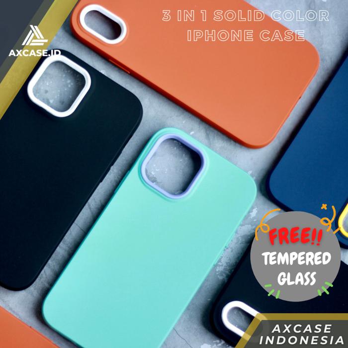 3in1 Solid Silicone Case iPhone PLUS X XR XS 11 PRO MAX ShockProof  Navy Blue, iPhone X XS