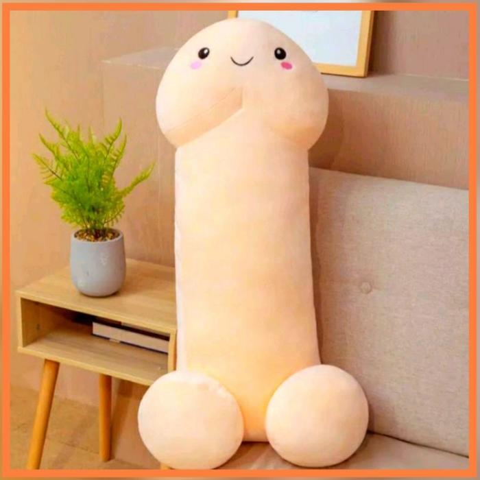 Gambar Boneka Mr.p Boneka Unik Bahan Lembut - Cream dari DaffaGreen_Shop undefined Tokopedia