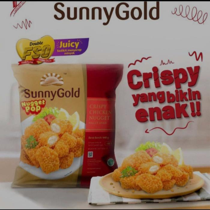 Gambar sunny gold pop nugget 450gr nugget crispy  Frozen dari ciracas frozen food undefined Tokopedia