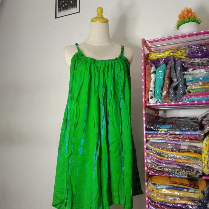 Gambar Daster Lobek Pendek - Hijau dari lufash id undefined Tokopedia