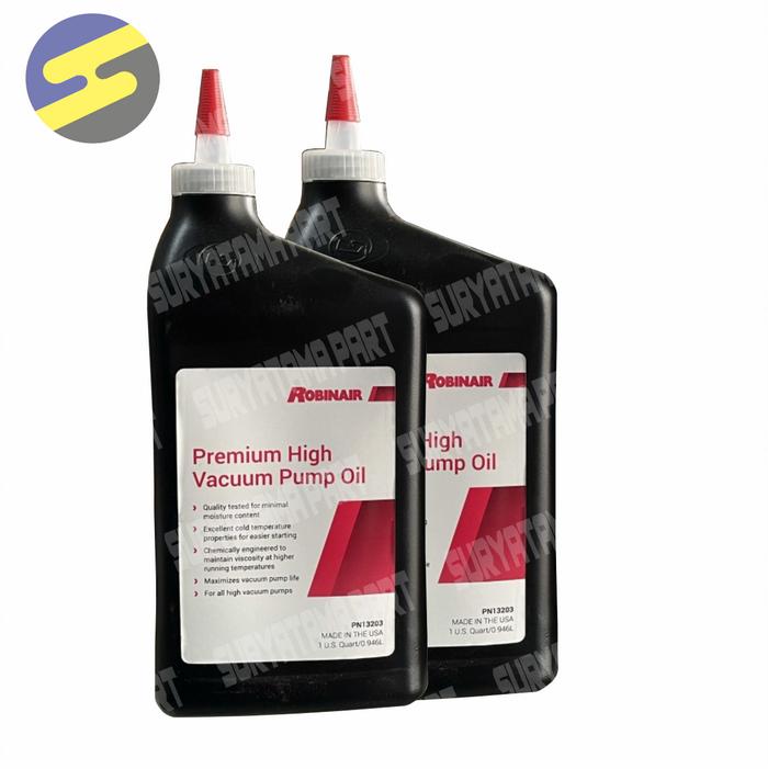 Gambar Robinair Vacuum Pump Oil / Oli Pompa Vacum Robinair PN 13203, PN13204 - PN 13203 dari SURYATAMA PART undefined Tokopedia