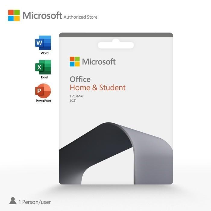 Gambar Software Microsoft Office Home student 2021 POSA CARD dari Pazcom undefined Tokopedia