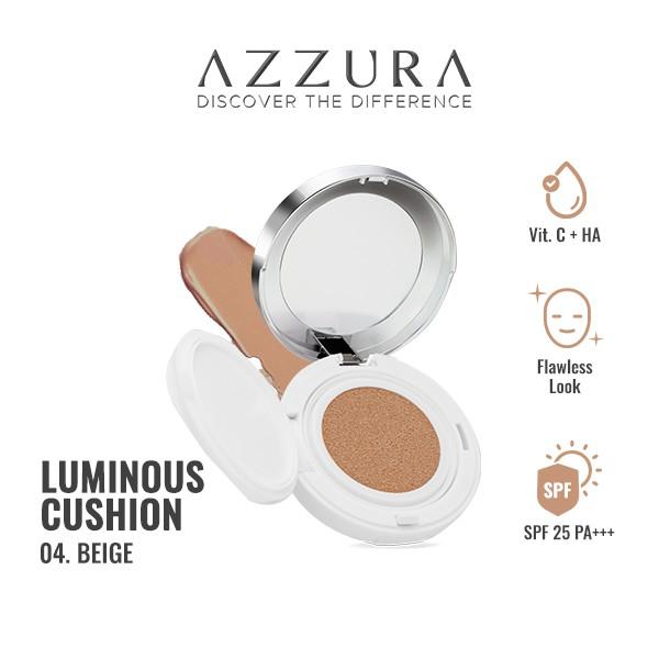 Gambar Cushion Azzura Luminous Cushion SPF 25 All Shade - 02 Natural dari Bellashoppu undefined 4 Tokopedia