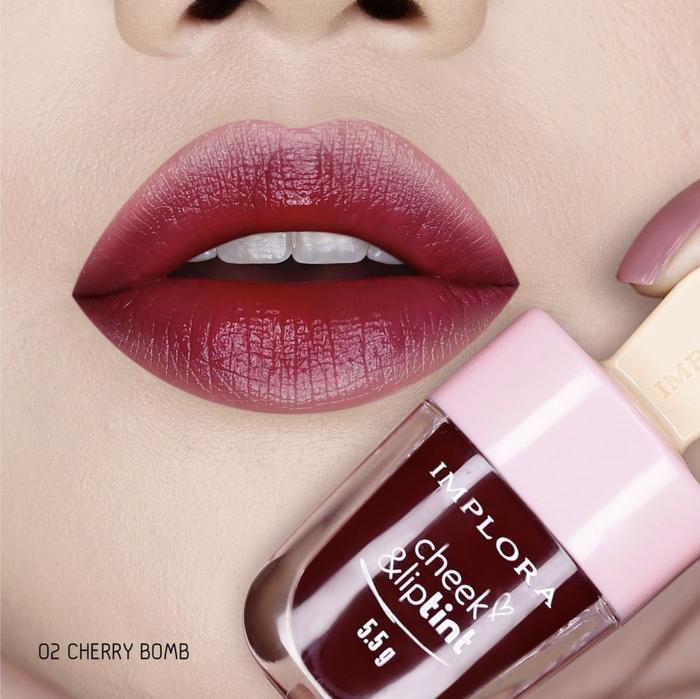 Gambar IMPLORA Cheek & LipTint - 02 CHERRY BOMB dari MearaKosmetik undefined Tokopedia