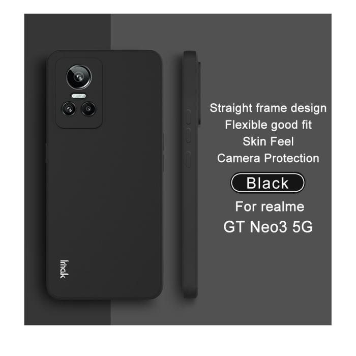 Gambar Case Realme GT Neo 3 / GT Neo3 IMAK UC-4 Straight Frame Casing - Black dari Grandepath undefined Tokopedia