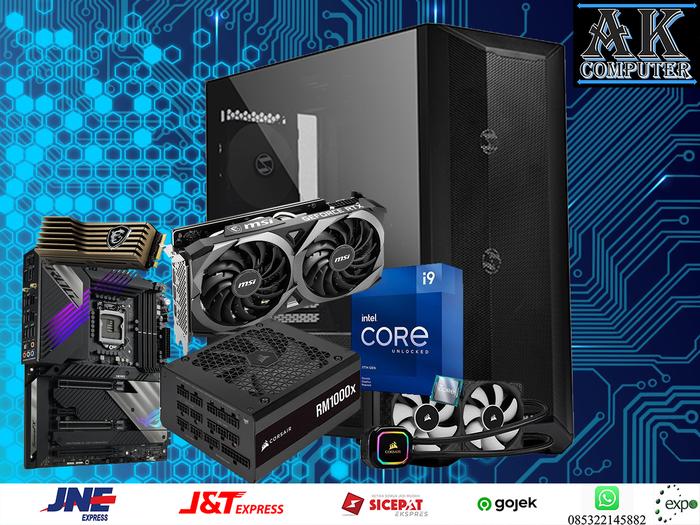 Jual PC GAMING DESIGN INTEL CORE I9 11900K VGA RTX 3080Ti 12GB
