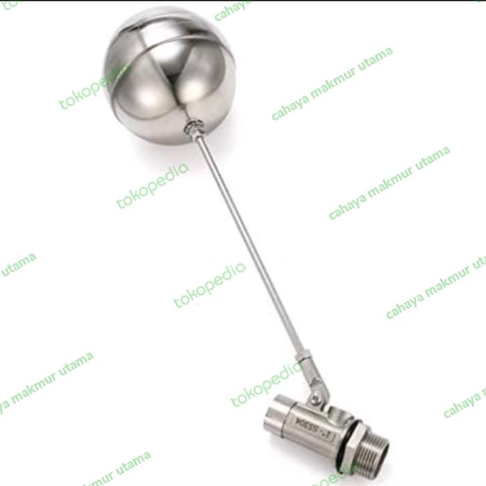 Jual floating valve 2" inch/ pelampung tangki stainless ss 304 Jakarta Barat cahaya makmur