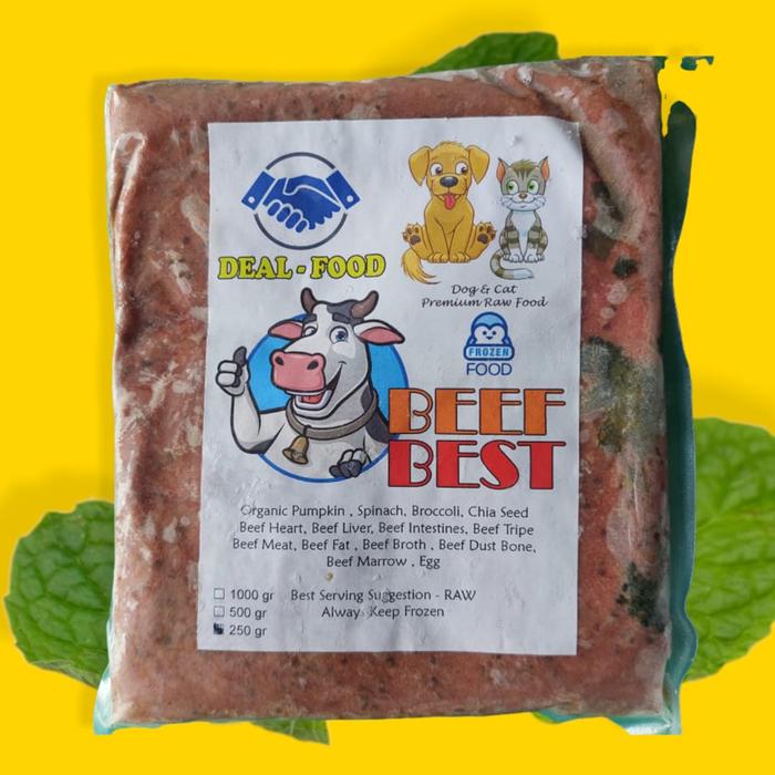 Jual Best Complete Beef KG Dog Cat Raw Food Makanan Anjing