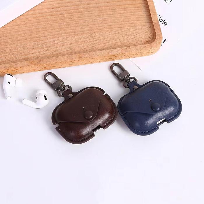 Jual Suitcase Leather Case for Airpods 2021 Leather Case for