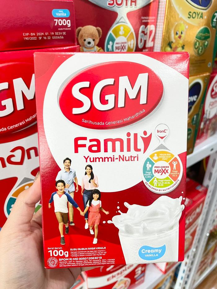 Gambar SGM Family Yummy Nutri Vanilla / Cokelat 100gr - VANILLA 100GR dari Mommy and Elle undefined Tokopedia