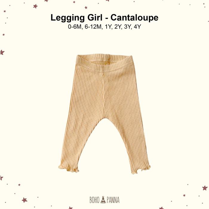 Gambar BOHOPANNA - LEGGING GIRL - LEGGING RUFFLE - LEGGING - Legging Anak Perempuan - Celana Anak Perempuan - Celana Anak 1 - CANTALOUPE, 4Y dari Bohopanna undefined Tokopedia
