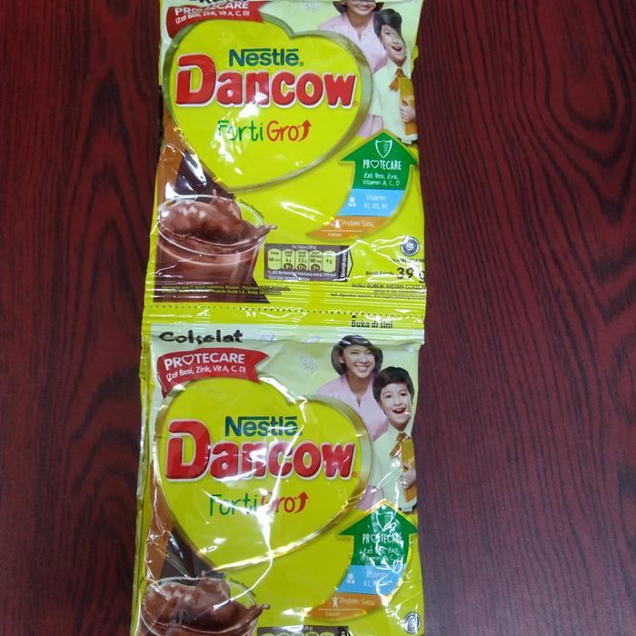 Gambar Nestle Dancow Susu bubuk Sachet Renteng Isi 10pcs - coklat  39g dari sultan onlineshop bali undefined Tokopedia