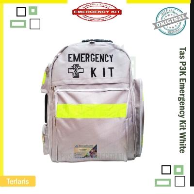 Gambar Tas Ransel P3K Emergency Kit White Lengkap Dengan Isi Obat Premium - Hanya Tas dari Safety Asta Indonesia undefined Tokopedia