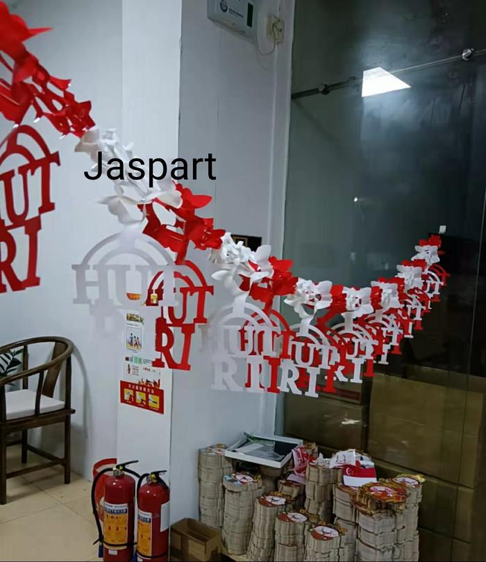 Gambar SLINGER / GARLAND / TARIKAN HUT RI MERAH PUTIH KEMERDEKAAN INDONESIA - TARIKAN 01 dari Jaspart undefined Tokopedia
