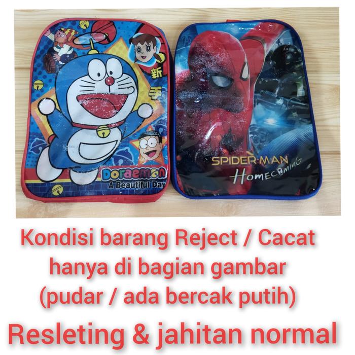 Gambar TAS RANSEL ANAK KARAKTER MURAH UNTUK SOUVENIR / KADO ULANG TAHUN - TAS REJECT dari Lalaland collection undefined Tokopedia