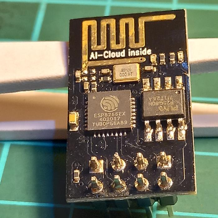 Gambar Serial to WiFi Module ESP8266 8266 Versi 1 ESP-1 ESP1 dari Klinik Robot undefined Tokopedia