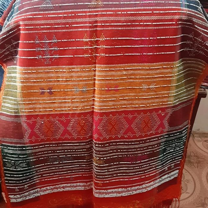 Gambar ULOS SADUM ANGKOLA DIMENSI MANIK-MANIK SIMATA ULOS BATAK dari Borreg Songket undefined Tokopedia