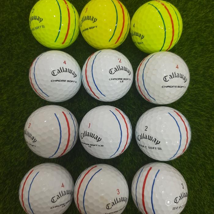 Gambar Bola Golf Callaway Triple Track Grade B per 12 pcs dari RAMA GOLF SHOP undefined Tokopedia