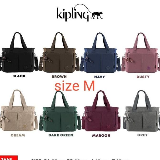 Gambar Dynaj Baru Kipling Tote Tas Sling Wanita Medium Piknik Mini Diaper Bag dari dynajaya undefined Tokopedia