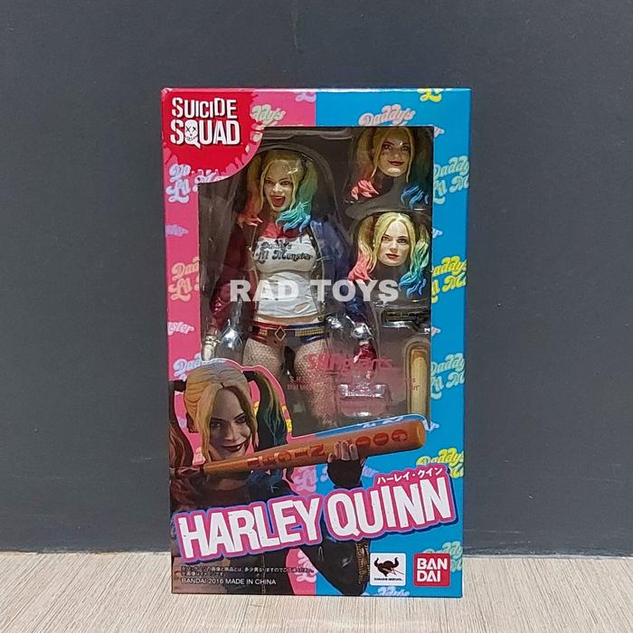 Gambar Harley quinn suicide squad shf bandai tamashii nations action figure dari RAD Toys undefined Tokopedia