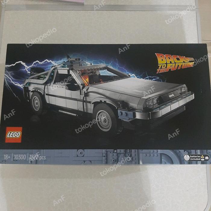 Gambar LEGO 10300 BACK TO THE FUTURE TIME MACHINE dari AnF Toys undefined Tokopedia
