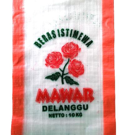 Gambar Karung Beras Kemasan 10Kg Cap Kantil dan Mawar - cap mawar dari SP II undefined Tokopedia