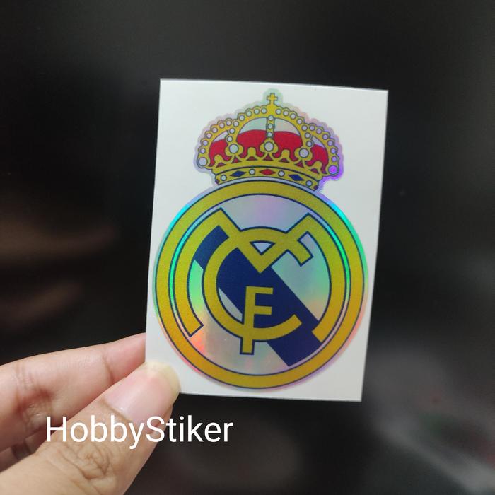 Gambar Stiker real madrid football club sepak bola premium chrome dari Hobby Stiker undefined Tokopedia