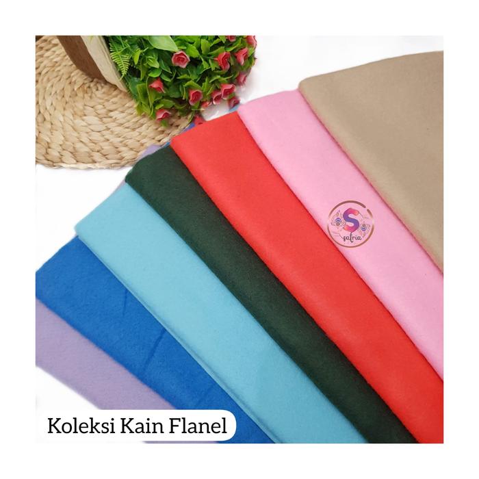 Gambar KAIN FLANEL PER METER / 1 METER - Biru Muda dari Toko Satria Setiabudi Bali undefined Tokopedia