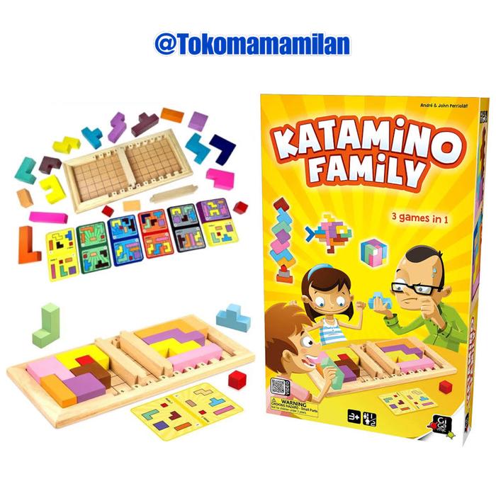 Gambar Katamino Family Board Game Usia 3-10 Tahun | Puzzle Block dari TokoMamaMilan undefined Tokopedia