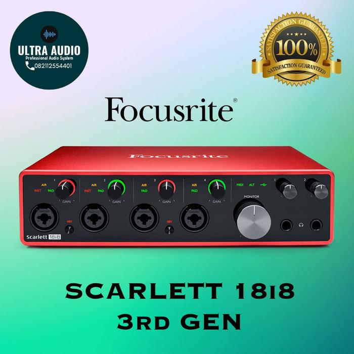 18i8 Rear Focusrite Scarlett 18I8 3Rd Gen Driver – DSENY