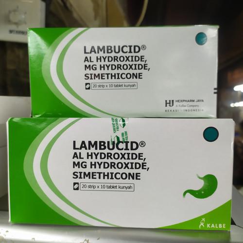 Gambar Lambucid box ( 1 box isi 20 strip @ 10 tablet ) dari apotikcici undefined Tokopedia