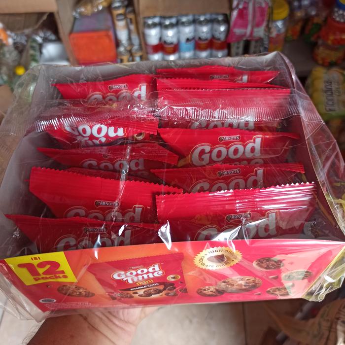Gambar Biskuit Kukis Cokelat Mini Good Time Double Choc dari Star Big 26 undefined Tokopedia