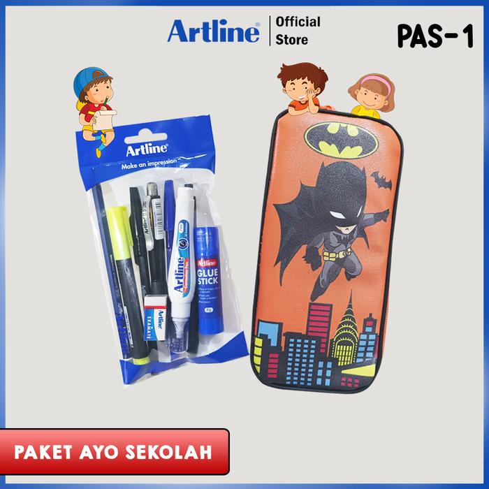 Gambar PROMO PAKET AYO SEKOLAH ALAT TULIS PERLENGKAPAN SEKOLAH LENGKAP - PAS 1 dari Artline Indonesia undefined Tokopedia