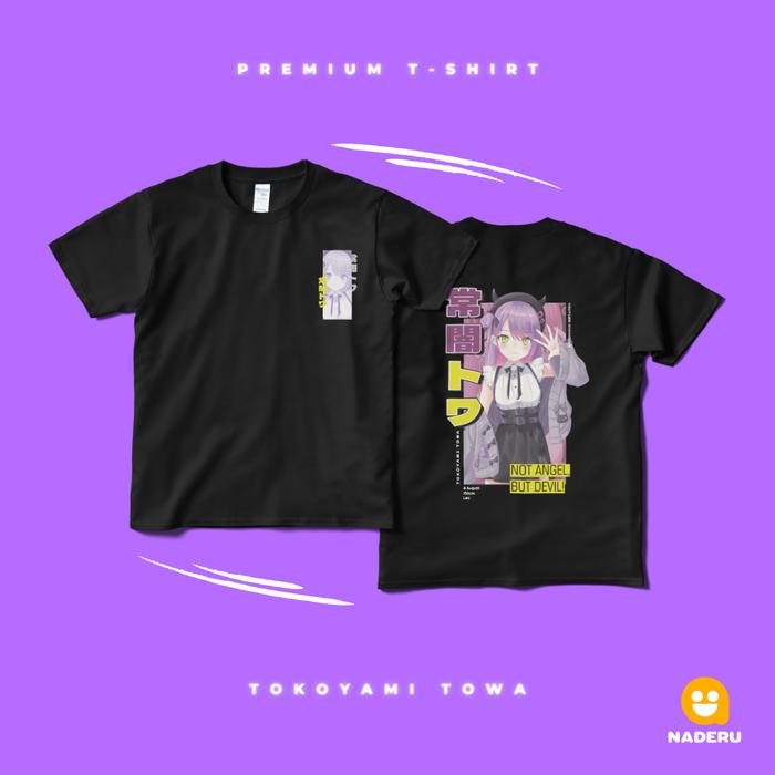 常闇トワ VAULTROOM Tシャツ 黒 Tokoyami Towa - 常闇トワ - Hololive-Otaku Daily UK – Otaku
