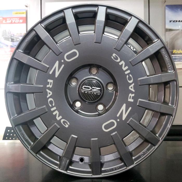 Velg Oz Racing Rally Jual Velg R17 Original OZ Rally Racing 5 x 114.3 - Abu-abu - Kota ...