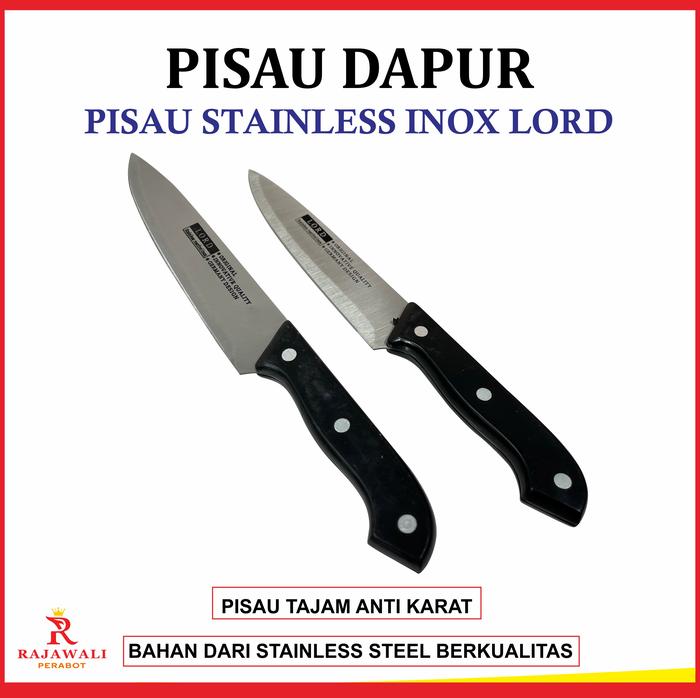 Gambar Pisau Dapur Stainless Tebal Kualitas German dari Rajawali Perabot undefined Tokopedia