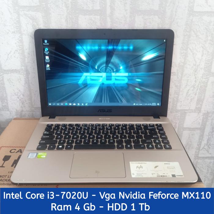 Gambar Laptop Asus X441UBR, Core i3-7020U Gen 7 Dualvga Nvidia Grforce MX 2gb dari V-COMPUTER undefined Tokopedia