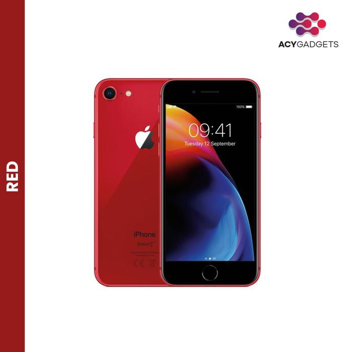 Gambar IPHONE 8 64GB SEGEL NEW - Red dari ACY Gadget Official undefined Tokopedia