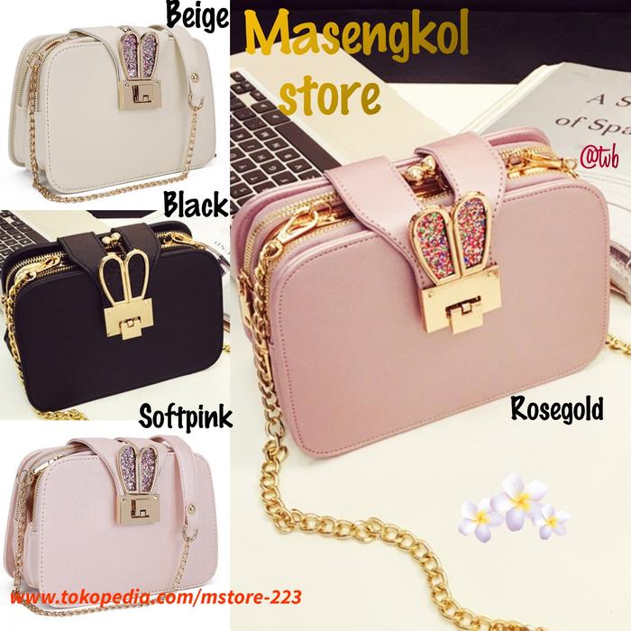 Gambar tas selempang pesta import wanita modis kerja batam branded murah G102 - Display dari Masengkol Store undefined Tokopedia