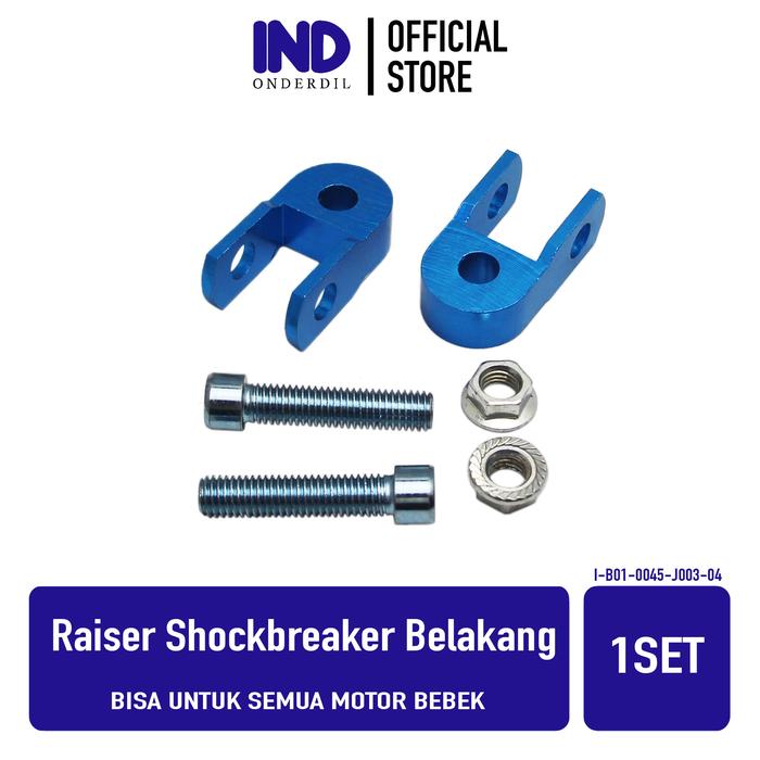 Gambar Raiser Peninggi Shockbreaker-Shock Breaker Belakang Emas Motor Bebek - Biru dari IND Onderdil undefined Tokopedia