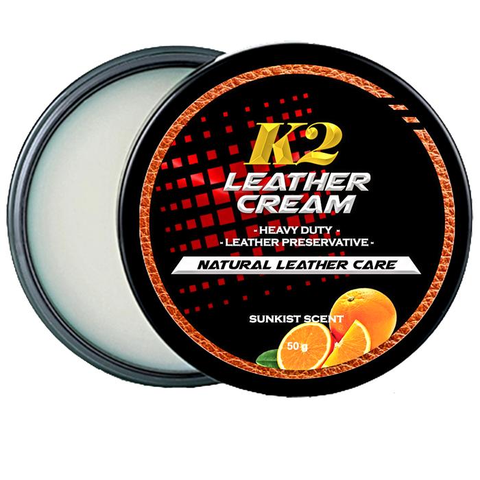 Gambar LEATHER CARE - LEATHER WAX - LEATHER BALM - SEMIR SEPATU ORIGINAL K2 - Sunkist 50gr dari Anne Molie Store undefined Tokopedia